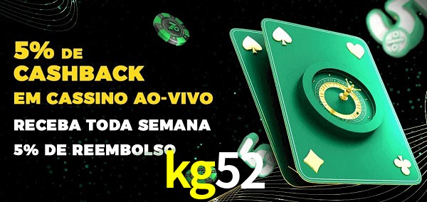 Promoções do cassino ao Vivo kg52